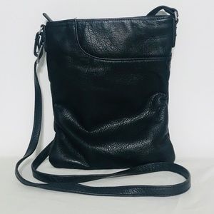 ♥️MARGOT Black Leather Crossbody
